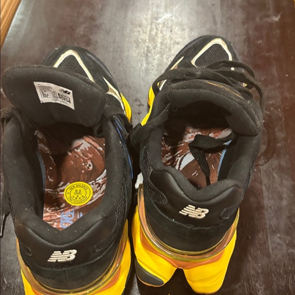 Black and Yellow New Balance - Picture 3 of 6
